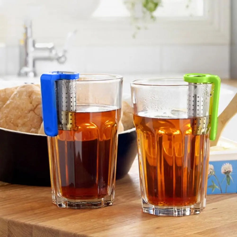 Great Tea Diffuser Precise Holes Stainless Steel Tea Filter Outflow Smoothly Herbal Tea Metal Infuser - Image 4