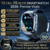 2026 New Upgrade AI Diagnosis Airbag Precise Blood Pressure Health SmartWatch Uric Acid ECG Blood lipids Smartwatches Men Women