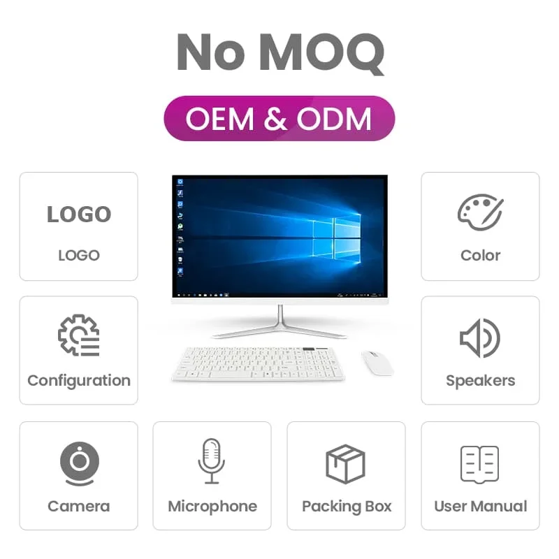 Cheap core i3 i5 i7 for all-in-one pc desktop computer - Image 4