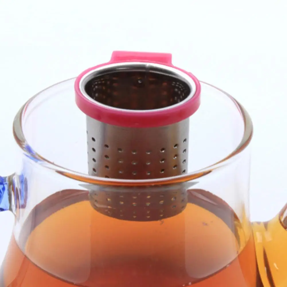 Great Tea Diffuser Precise Holes Stainless Steel Tea Filter Outflow Smoothly Herbal Tea Metal Infuser - Image 5