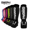 Cotton Boxing shin guards MMA instep ankle protector foot protection TKD kickboxing pad Muaythai Training Leg support protectors