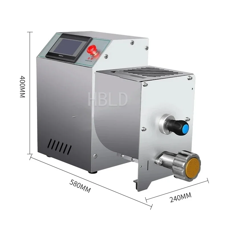 Fully Automatic Italian Pasta Extruder Vegetable Noodle Maker Scallop Pasta Machine Home Kitchen Appliance - Image 3