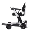 Aluminum Alloy Electronic Wheelchair Electric Foldable Lightweight Power Wheelchair Rising Seat